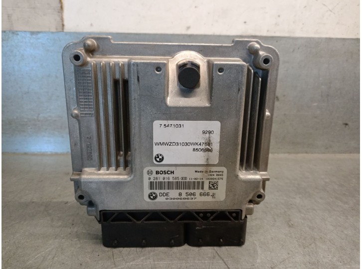 Recambio de centralita motor uce para mini mini countryman (r60) cooper d referencia OEM IAM DDE8506666 0281016585