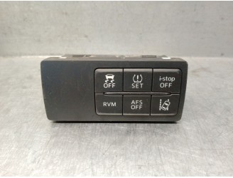 Recambio de mando luces salpicadero para mazda 6 station wagon (gj, gl) 2.2 d referencia OEM IAM GKL666170A GKL666170A 