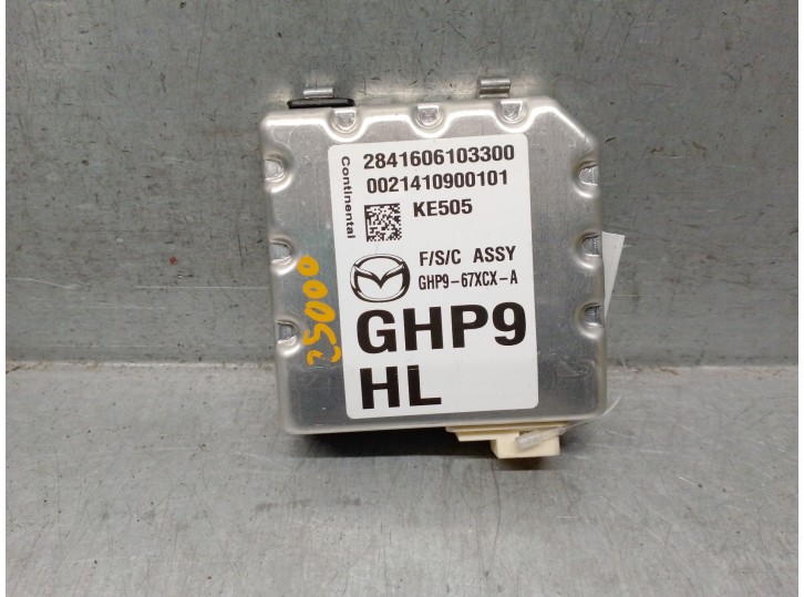 Replacement electronic module for Mazda 6 station wagon (GJ, GL) 2.2 D OEM IAM reference GHP967XCXA 2841606103300