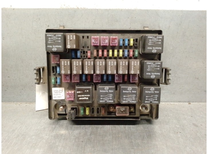 Recambio de caja reles / fusibles para ssangyong rexton / rexton ii (gab_) 2.7 xdi 4x4 referencia OEM IAM Y220EDP 