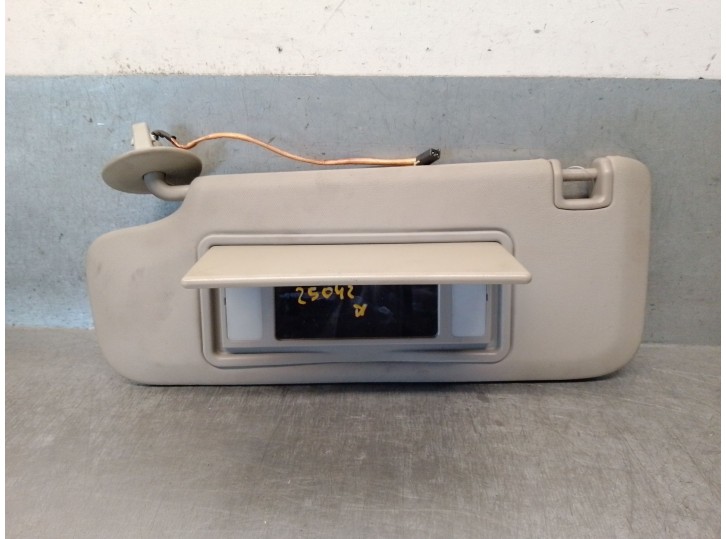 Recambio de parasol izquierdo para opel astra j (p10) 1.7 cdti (68) referencia OEM IAM 22800041 1437136 