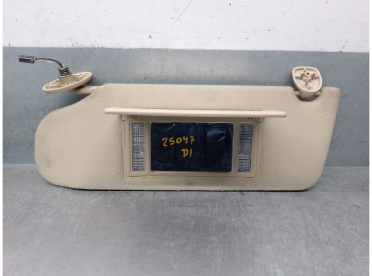 Recambio de parasol izquierdo para chrysler stratus (ja) 2.0 16v referencia OEM IAM PB19RK4AB PB19RK4AB 