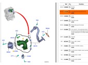 Recambio de tubo para ford ranger (tke) 2.2 tdci referencia OEM IAM BB3Q6K770BB 1767280 