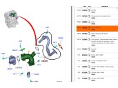 Recambio de tubo para ford ranger (tke) 2.2 tdci referencia OEM IAM BB3Q9E470ED 1944699 