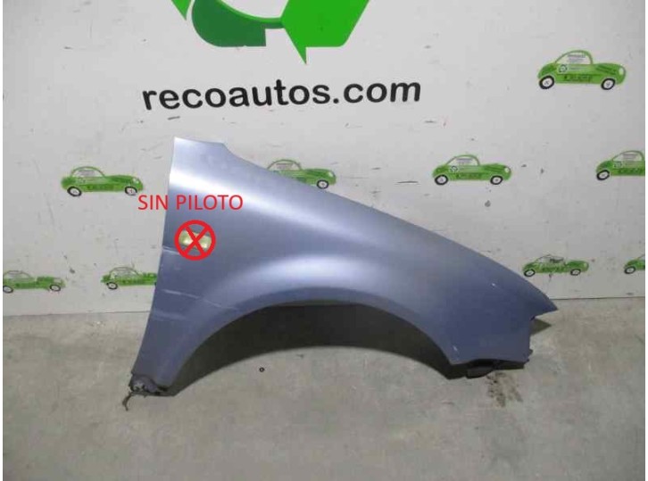 Recambio de aleta delantera derecha para volkswagen passat berlina (3b2) 1.9 tdi referencia OEM IAM 3B0821106C AZUL CLARO 