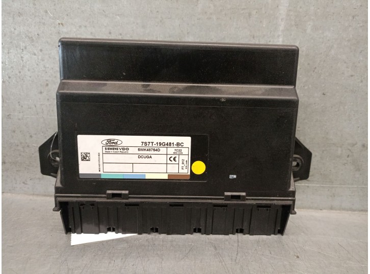 Recambio de modulo electronico para ford mondeo iv (ba7) 2.0 tdci referencia OEM IAM 7S7T19G481BC 5WK48754D