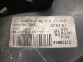 Recambio de faro izquierdo para peugeot 207/207+ (wa_, wc_) 1.4 16v referencia OEM IAM 9649986280 620895 89900872