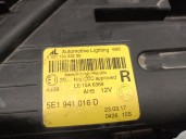 Recambio de faro derecho para skoda octavia iii (5e3, nl3, nr3) 1.4 tsi referencia OEM IAM 5E1941016D 5E1941016D 030110423200