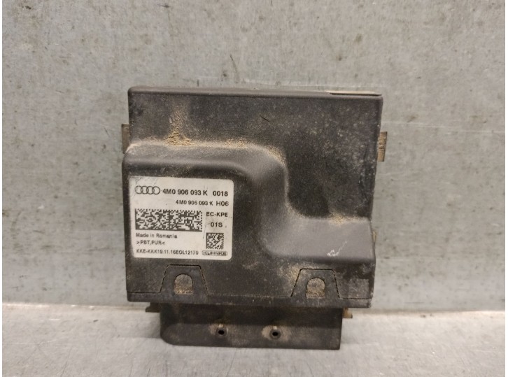 Replacement electronic module for Audi Q7 (4MB, 4MG, 4MQ) SQ7 TDI Quattro OEM IAM reference 4M0906093K 4M0906093K 