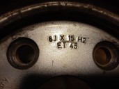 Recambio de llanta para audi a4 b5 (8d2) 2.5 tdi referencia OEM IAM 4B0601025N R156JX15H2ET45 