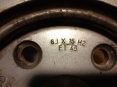 Recambio de llanta para audi a4 b5 (8d2) 2.5 tdi referencia OEM IAM 4B0601025N R156JX15H2ET45 