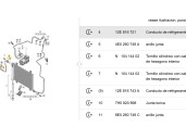 Recambio de tubos aire acondicionado para seat mii (kf1, ke1) electric referencia OEM IAM 12E816721 12E816721 