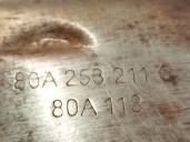 Recambio de tubo escape delantero para audi q5 (fyb, fyg) 50 tfsi e quattro referencia OEM IAM 80A253211C 80A253300K 