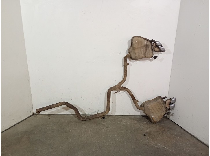 Recambio de tubo escape trasero para alfa romeo brera (939_) 2.4 jtdm 20v (939dxd1b, 939dxd12) referencia OEM IAM 50510458 50510