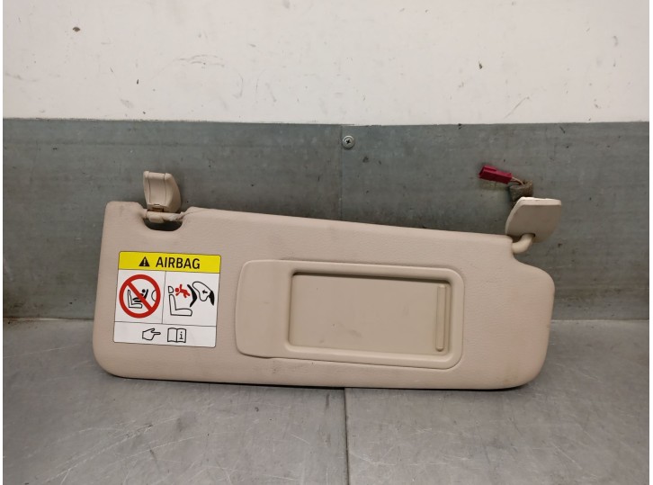 Recambio de parasol derecho para bmw 5 (f10) 520 d referencia OEM IAM 51167248856 51167248856 