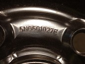 Recambio de neumatico repuesto para audi q3 (8ub, 8ug) 2.0 tdi referencia OEM IAM 5N0601027E T14580R1899M 