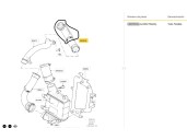 Recambio de tubo para land rover range rover evoque (l538) 2.0 d 4x4 referencia OEM IAM GJ326C780AA LR072134 