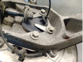 Recambio de mangueta delantera izquierda para jaguar xf i (x250) 2.7 d referencia OEM IAM C2Z3055 C2Z3055 