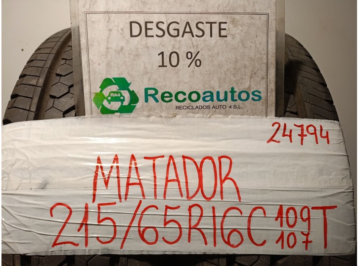 Recambio de neumatico/s para peugeot expert furgoneta (v_) 1.5 bluehdi 100 referencia OEM IAM 21565R16C109-107T 