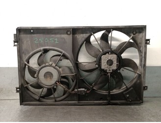 Recambio de electroventilador para volkswagen golf plus v (5m1, 521) 1.9 tdi referencia OEM IAM 1K0121207T 1K0121207BB 1355D3001