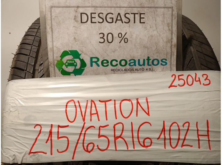 Recambio de neumatico/s para ssangyong rodius i 2.7 xdi referencia OEM IAM 21565R15102H 