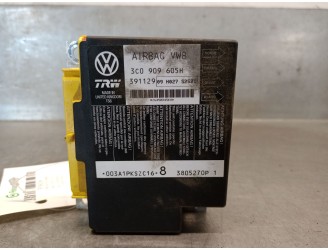 Recambio de centralita airbag para seat leon (1p1) 2.0 tdi 16v referencia OEM IAM 3C0909605H 