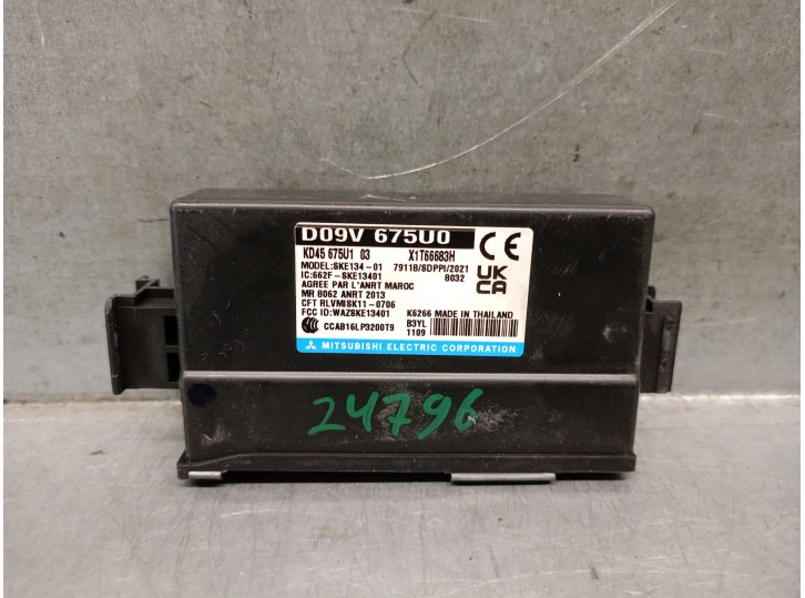 Recambio de modulo electronico para mazda cx-5 (kf) 2.0 skyactiv-g awd referencia OEM IAM D09V675U0 KD45675U1 