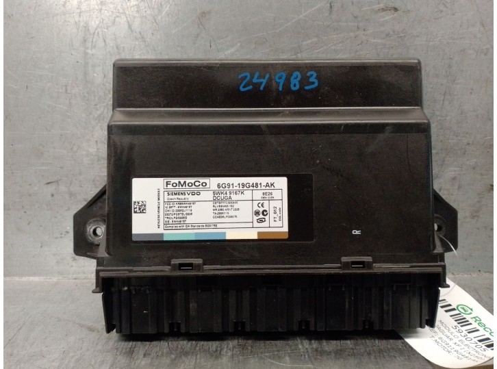 Recambio de modulo electronico para jaguar xf i (x250) 2.7 d referencia OEM IAM 6G9119G481AK 5WK49167K