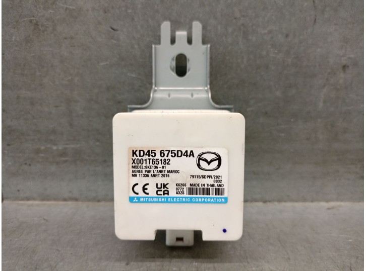 Recambio de modulo electronico para mazda cx-5 (kf) 2.0 skyactiv-g awd referencia OEM IAM KD45675D4A KD45675D4A 