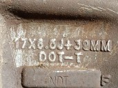 Recambio de llanta para jeep compass (mk49) 2.0 crd 4x4 referencia OEM IAM OYX88TRMAB R17X6.5J+39MM 