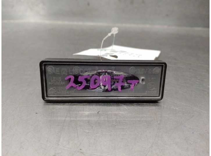 Recambio de piloto matricula para dacia bigster djf/sg2/mh6xb16m500b referencia OEM IAM 26512291R 