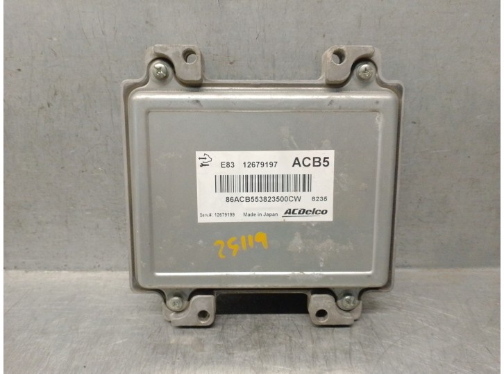 Recambio de centralita motor uce para opel corsa e (x15) 1.4 (08, 68) referencia OEM IAM 12679197 