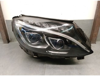 Recambio de faro derecho para mercedes-benz clase c (w205) c 220 bluetec / d (205.002, 205.004) referencia OEM IAM A2059063204 A