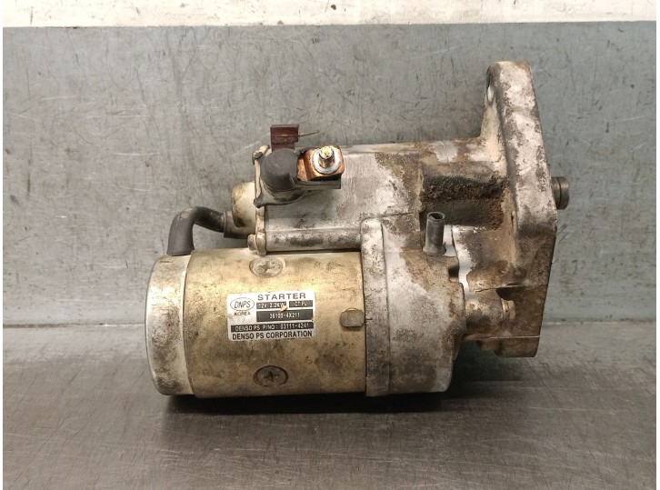 Recambio de motor arranque para hyundai terracan (hp) 2.9 crdi 4wd referencia OEM IAM 361004X211 361004X211 031114241