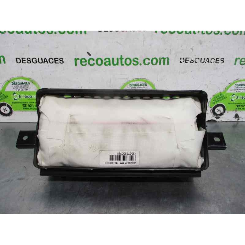 Recambio de airbag delantero derecho para nissan micra (k12e) 1.4 cat referencia OEM IAM 40081010  