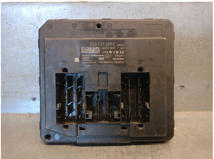 Recambio de modulo confort para volkswagen polo vi (aw1, bz1, ae1) 1.0 tsi referencia OEM IAM 2Q0937089C 