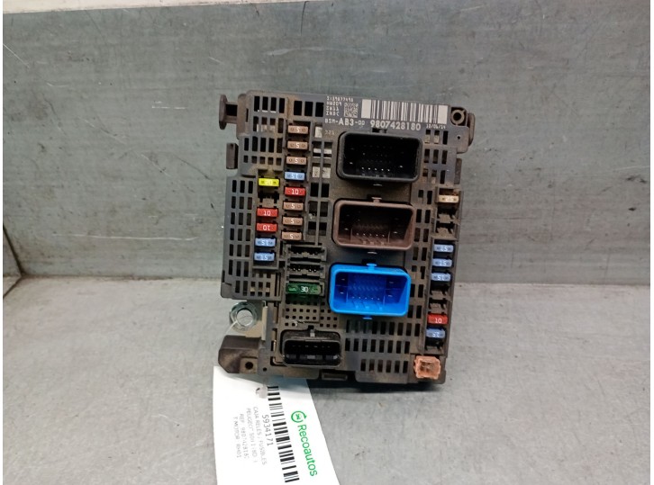 Recambio de caja reles / fusibles para peugeot 508 i (8d_) 2.0 hdi referencia OEM IAM 9807428180 