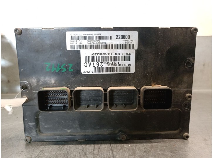 Recambio de centralita cambio automatico para chrysler grand voyager v (rt) 2.8 crd referencia OEM IAM P05150267AC 