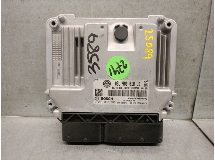 Recambio de centralita motor uce para seat exeo st (3r5) 2.0 tdi referencia OEM IAM 03L906018LD 0281018368