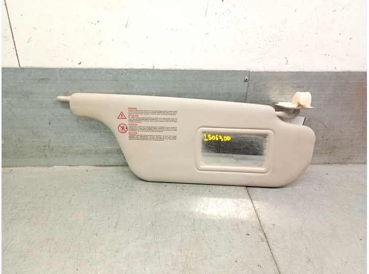 Recambio de parasol derecho para renault clio iii (br0/1, cr0/1) 1.5 dci referencia OEM IAM 8200294234 8200294229 