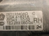 Recambio de faro derecho para chrysler grand voyager v (rt) 2.8 crd referencia OEM IAM 05113340AD 5113340AC 1EJ26306004
