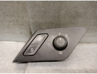 Recambio de mando retrovisor para volkswagen golf vii (5g1, bq1, be1, be2) 1.6 tdi referencia OEM IAM 5G0959565AB 5G0959565AC 