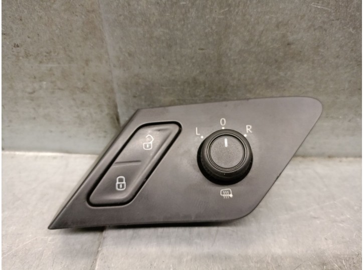 Recambio de mando retrovisor para volkswagen golf vii (5g1, bq1, be1, be2) 1.6 tdi referencia OEM IAM 5G0959565AB 5G0959565AC 