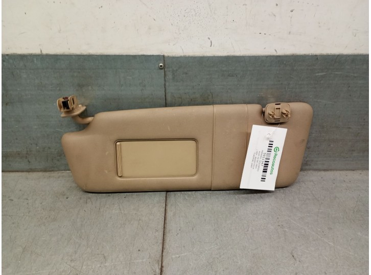 Recambio de parasol izquierdo para audi a4 b6 (8e2) 1.9 tdi referencia OEM IAM 8E0857551A 8E0857551A 