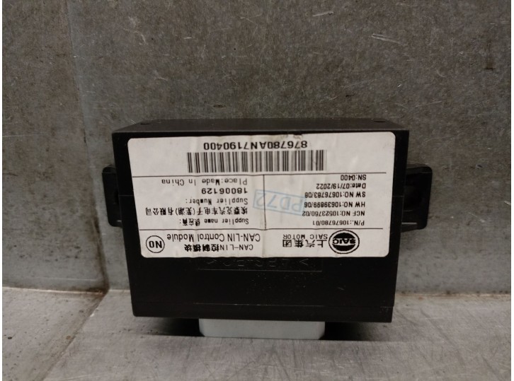Recambio de modulo electronico para mg mg hs (as23) 1.5 t (sas23) referencia OEM IAM 10676780 10676780 