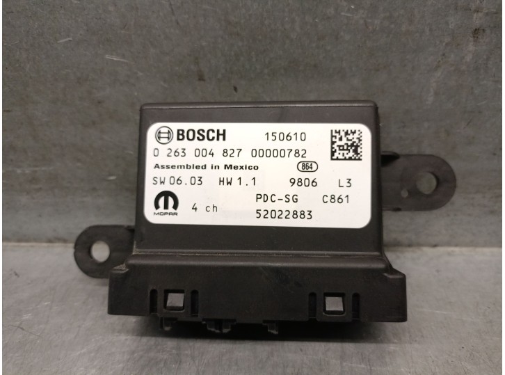 Replacement electronic module for Jeep Renegade SUV (BU, B1, BV) 1.6 CRD OEM IAM reference 52022883 52022883 0263004827
