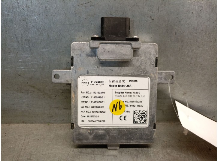 Recambio de modulo electronico para mg mg hs (as23) 1.5 t (sas23) referencia OEM IAM 654457738 