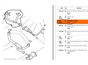 Recambio de tubo para chrysler 300m (lr) 2.7 v6 24v referencia OEM IAM 4591096AC 4591096AC 