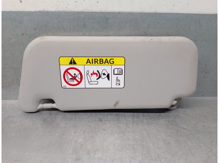 Recambio de parasol derecho para toyota yaris (_p13_) 1.0 (ksp130_) referencia OEM IAM 743100DC90B0 743100DC90B0 