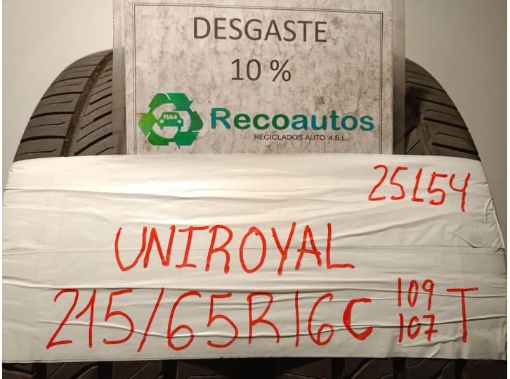 Recambio de neumatico/s para ssangyong rodius i 2.7 xdi referencia OEM IAM 21565R16C109-107T 
